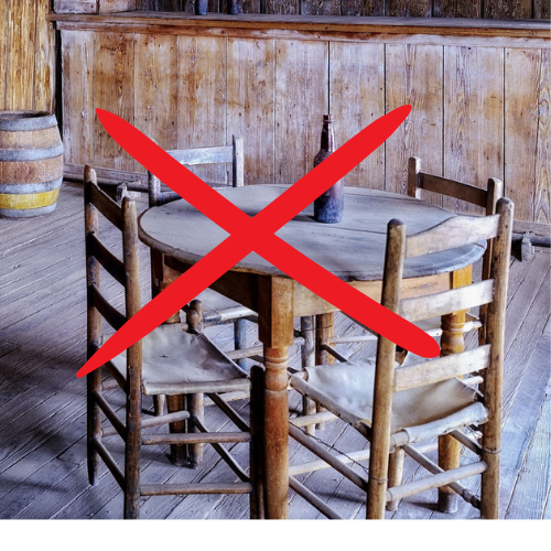 exit les chaises en paille